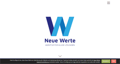 Desktop Screenshot of neuewerte.de